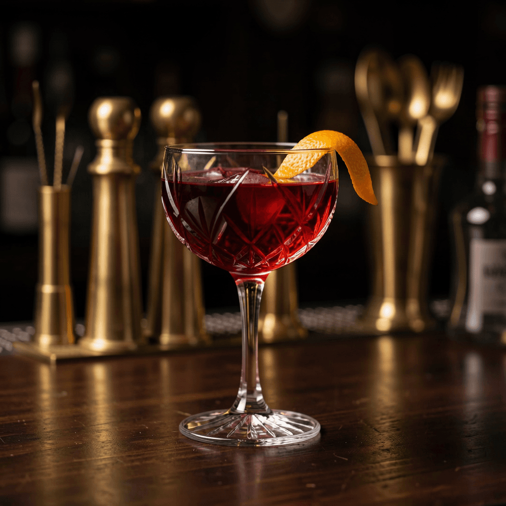 Crown Negroni at Royal Reels Pub